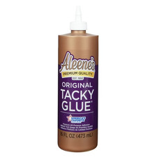 Aleene's Original Tacky Glue, 16 fl oz, Premium All-Purpose Adhesive, White, Dri