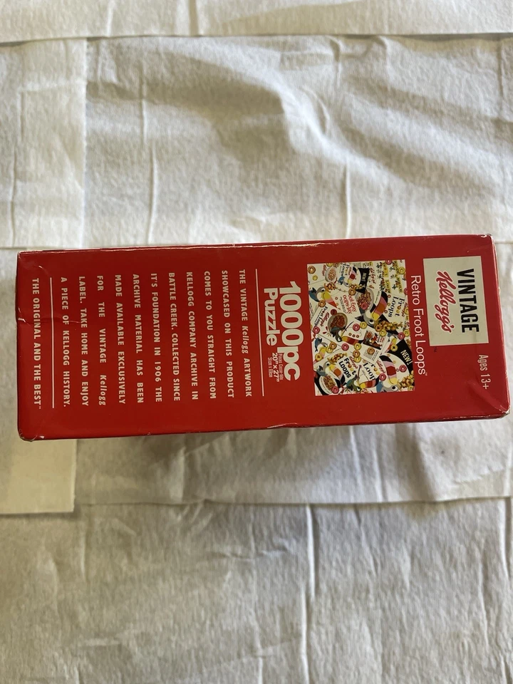  复古 Kellogg's 复古水果圈 1000 件拼图 — 第 2/4 张图片