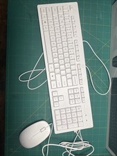 HP 125 Wired Mouse And Wired HP Keyboard Set used