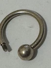 Vintage Tiffany&Co.925 Sterling Silver Tag HorseShoe Key Ring
