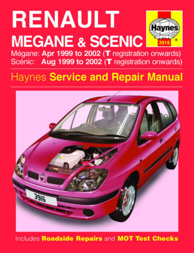 Haynes Workshop Repair Manual Renault Megane & Scenic - Afbeelding 1 van 1