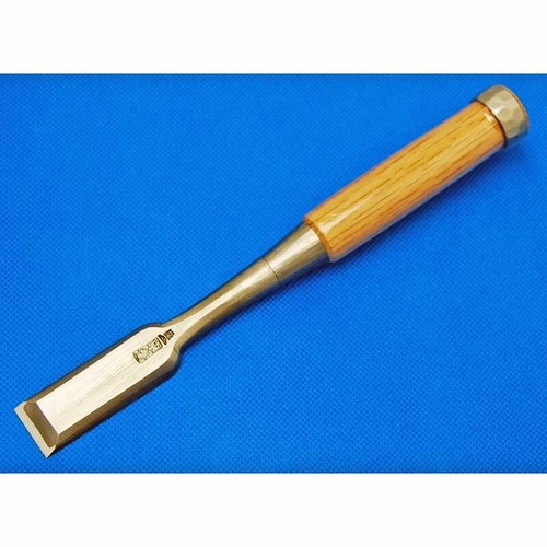 Tasai Oire Nomi Japanese Bench Chisel Polished Finish Blue Steel Red Oak 田斎 追入鑿 - Afbeelding 38 van 63