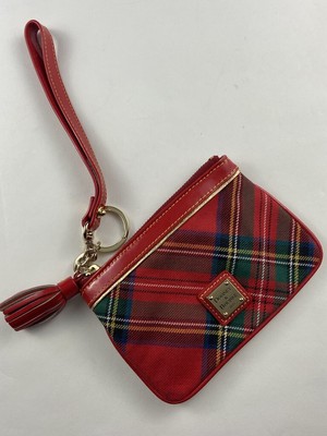dooney and bourke tartan plaid wallet
