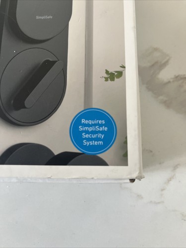 SimpliSafe Smart Door Lock w/ PIN Keypad BLACK Compatible w/ Gen3 System NEW!!! - Picture 7 of 7