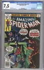 Amazing Spider-Man #175 CGC 7.5 Punisher and Death of "Hitman" NEWSSTAND Edition