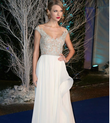 green emerald velvet dress Taylor Swift Inspired Sequin Velvet Gown for Photography and Special Events main image 1