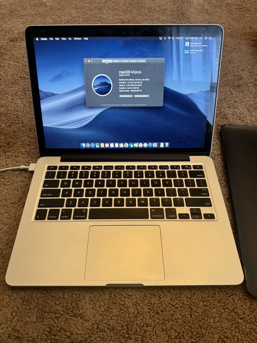 Apple MacBook Pro (13-inch, Late 2013) 8 GB RAM, 256 GB Apple MacBook Pro (13-inch, Late 2013) 8 GB RAM, 256 GB