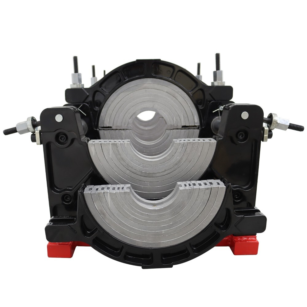 110V 4-Clamp Hydraulic Hand Pipeline Fusion Welding PE PPR PVDF 3.54-9.84" Dia.