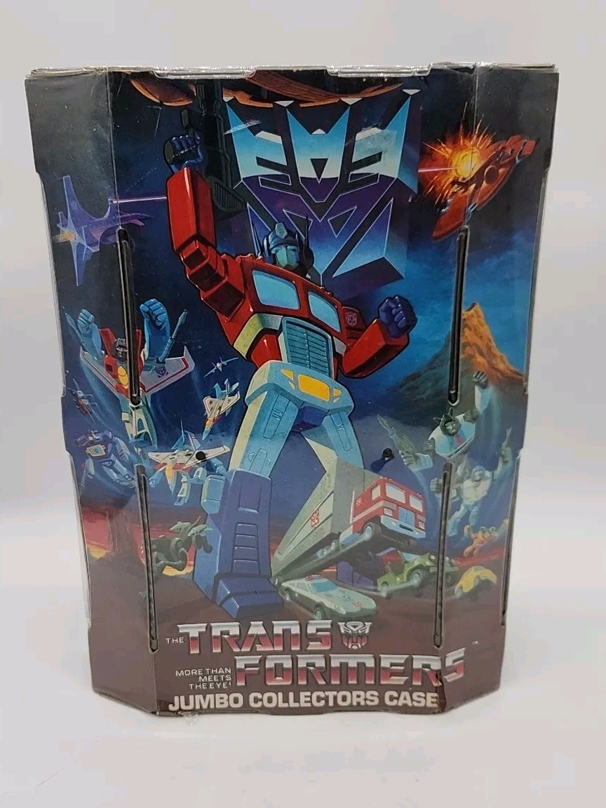 Vintage Transformers G1 Jumbo Collectors Carrying Case Action Figure 75000