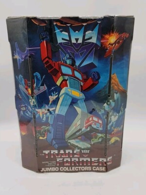 Vintage Transformers G1 Jumbo Collectors Carrying Case Action Figure 75000 