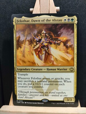 Felothar, Dawn of the Abzan - Tarkir Dragonstorm - Rare - NM (siehe Bilder) MTG