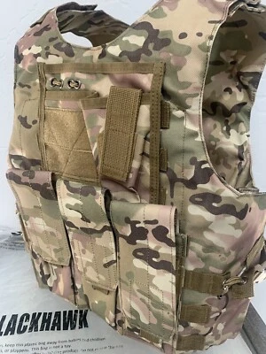 WARLOCK Concealable Bulletproof Vest Carrier BODY Armor Made With Kevlar 3a Inserts