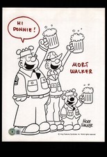 MORT WALKER SIGNED 8X10 PHOTO BECKETT AUTHENTICATED COA BEETLE BAILEY