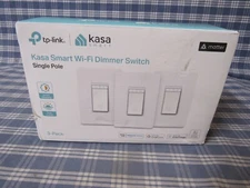 Kasa Matter Smart Dimmer Switch: Voice Control, Siri, Alexa & Google FREE SHIP.