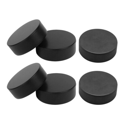 18 Dischi Da Hockey Winnwell Black Ice - Standard 170g Per Allenamento E Stickhandling - Foto 2