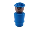 Vintage Fisher Price Little People Figure Plastic Mailman Police Officer Pilot