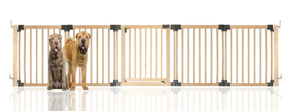 Bettacare Wooden Pet Barrier, Natural Wood, All Sizes, 76cm High