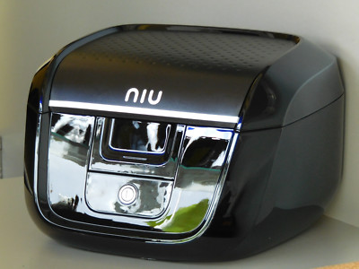Niu N1S Topcase Schwarz mit Topcaseträger Original Gepäckträger, NGT / N Pro 