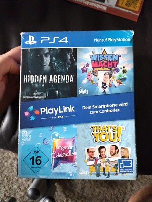 PlayLink PS4 Bundle Hidden Agenda Wissen Macht SingStar Celebration You Neu Ovp