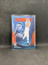 2022/23 Luka Doncic #32/99 Panini Optic Raining 3's Blue Gem