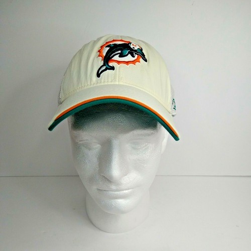 Miami Dolphins NFL Reebok Hat Cap BEIGE 