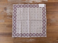  NO CUSTOMS TAX BRUNELLO CUCINELLI beige polka dots silk cotton pocket square