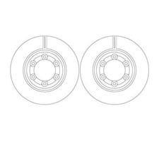 Disque de frein Mazda 1200