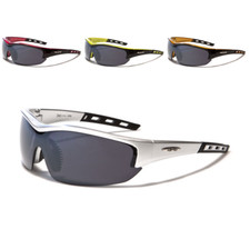 X Loop Sunglasses Wrap Around Half Frame One Piece Shield Lens Sport Cycling Men