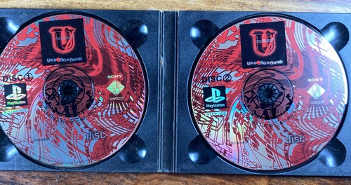Playstation Underground CD Magazine Set 2 dischi COMPLETO PS1, testato e funzionante - Foto 3 di 4