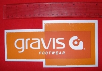 GRAVIS AUFKLEBER ca. 200mm Snowboard Kratzabdeckung