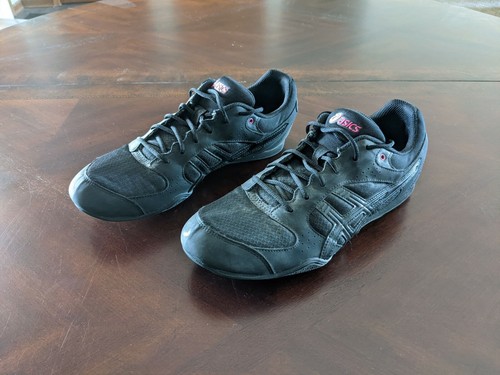 S385N Black Running Shoes Sneakers Size 