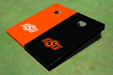 Oklahoma State University Alternating Solid Cornhole Boards