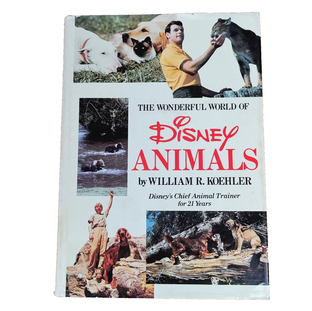 The Wonderful World of Disney Animals by William R Koehler HCDJ