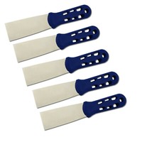5X Malerspachtel 40Mm Dewepro Gipsspachtel Spatel Werkzeug Gipserspachtel Gipser