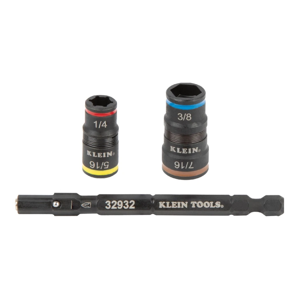 Klein Tools 85515HD Flip Socket, Mini Ratchet and Multi-Bit Driver Set, 3 Pc. - Image 2 of 4