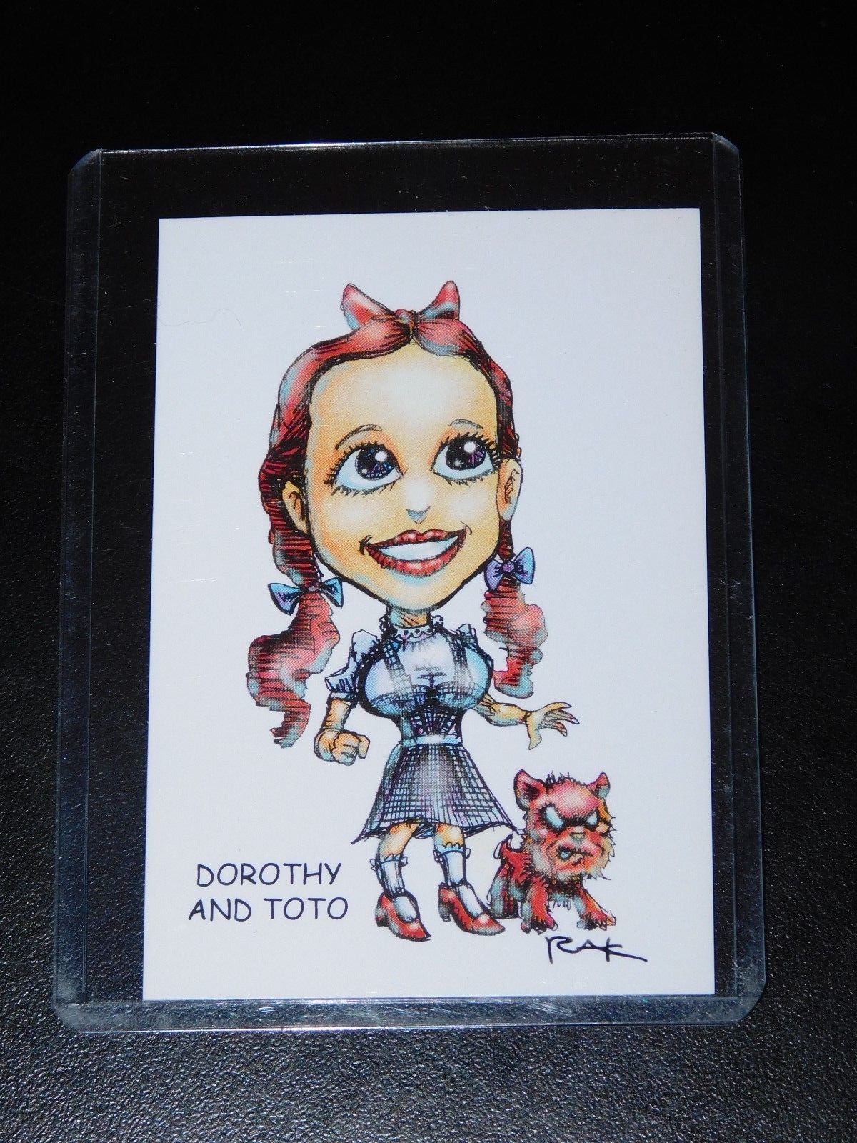 TRADING CARD ART by RAK (HAND SIGNED) Choice of Card Free Shipping eBay