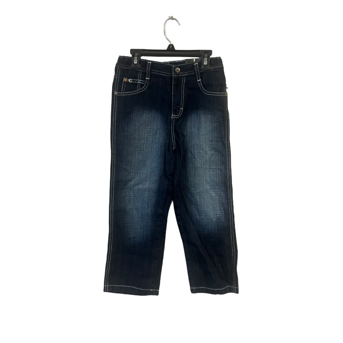 Southpole Boy's Vintage 4180 Straight Fit Jeans Dark Sand Blue