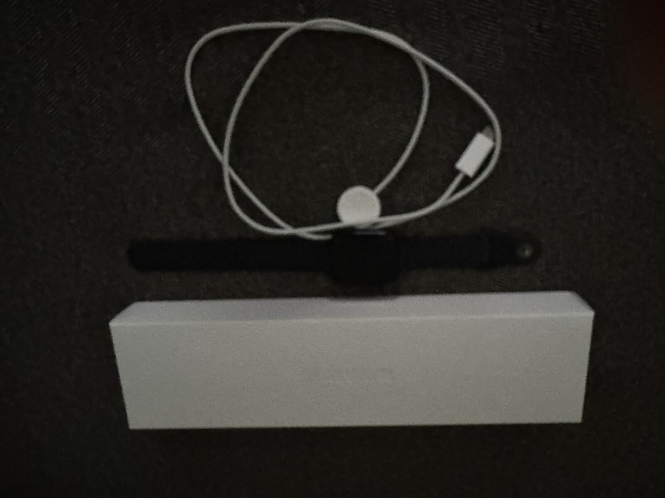 Apple Watch Series 8 45mm Midnight Aluminum Case with Sport Band, M/L