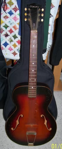 1960's Silvertone Kay Archtop Acoustic Guitar 367.12459
