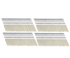 100 Framing Nails 21 Degree 3-1/4 in Plastic Collated Smooth Shank Construction