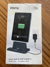 iHome Power Dock For iPad  iPad2 Model IH-IP2006