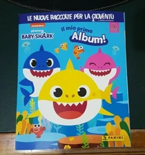 FIGURE ALBUM **BABY SHARK** (Sandini/Pinkfong) Empty with 6 Figures NEW