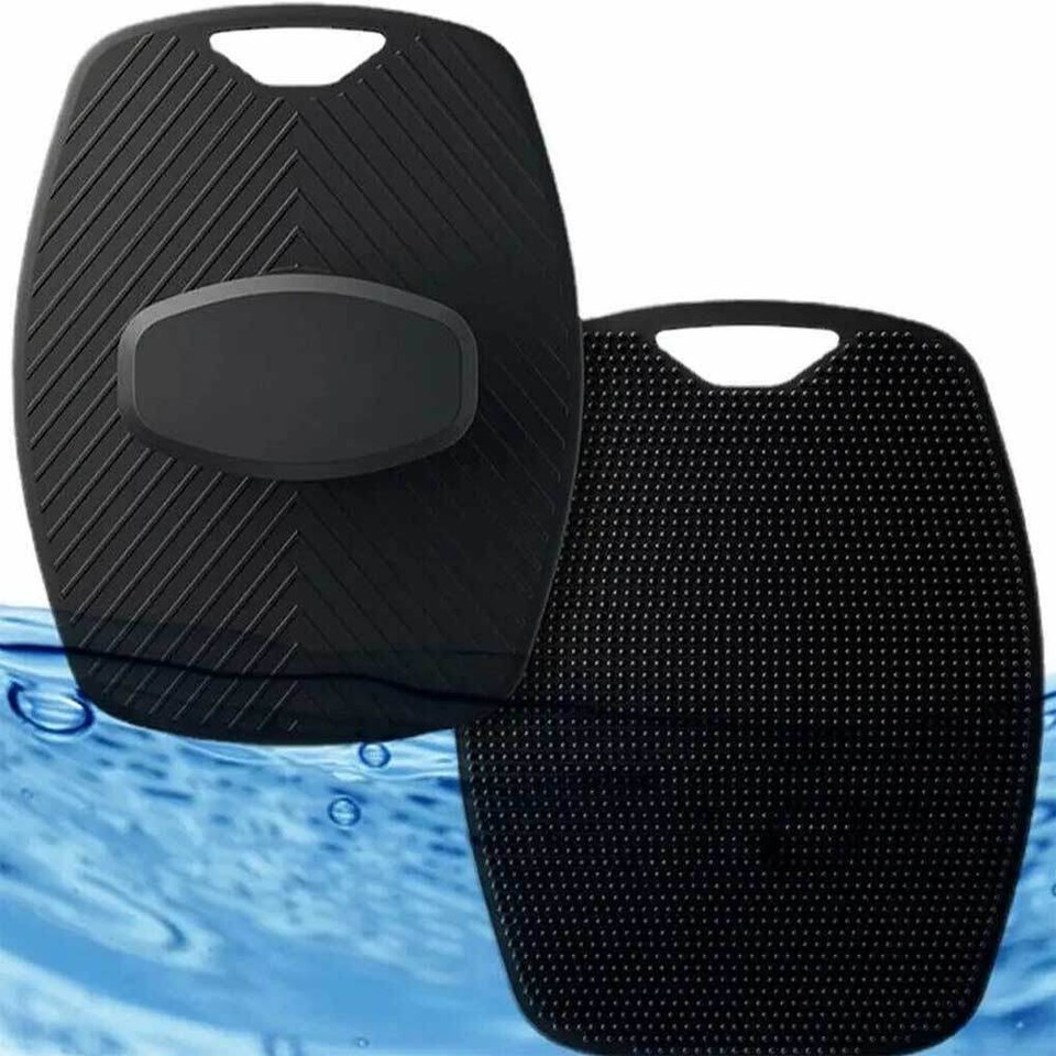 Silicone Body Scrubber Shower Exfoliating Scrub Sponge Washing Massage