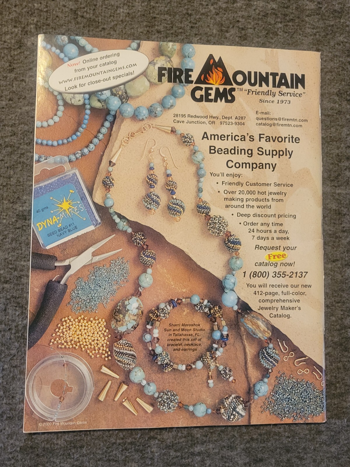 Fire Mountain Gems Free Jewelry Catalogs By Mail Jewelry Making