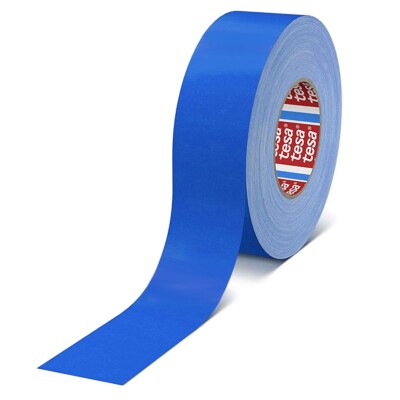 Tesa 4651 Gewebeband Gewebeklebeband blau 50m, versch. Abmessungen
