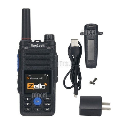 HamGeek HG-369 POC radio talkie-walkie Wifi Bluetooth 2G/3G/4G radio réseau DE - Photo 2/9