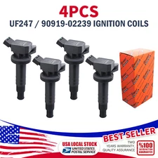 4X Performance Ignition Coils for Toyota MR2 Spyder Corolla Matrix Celica UF247