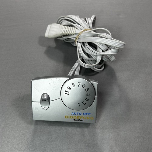 Biddeford Blankets TC11BA 4-Prong Electric Heating Blanket Controller Silver