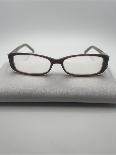 Nine West NW414 0LGS Eyeglasses Frames Brown Rectangular Full Rim 52-15-130 080