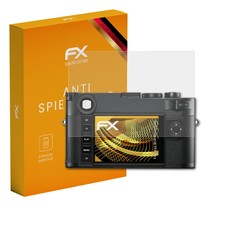 atFoliX 3x Displayfolie für Leica M10 Monochrom Schutzfolie matt&stoßfest Folie